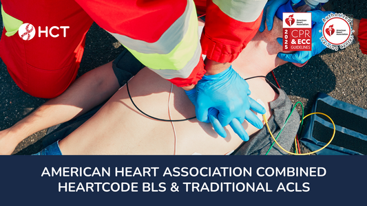 Combined Package 2: Heartcode BLS & Traditional ACLS HCT Academy