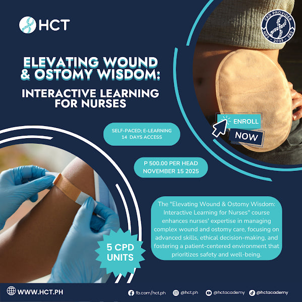 Elevating Wound & Ostomy Wisdom: Interactive Learning for Nurses HCT Academy